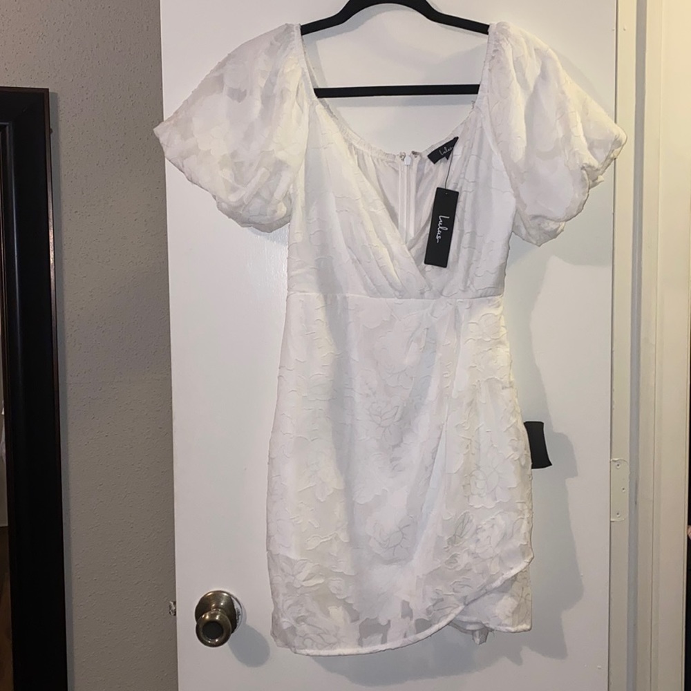 SOLD— NWT White Lulu’s Dress